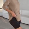 Trendy Queen Womens Oversized Long Sleeve T Shirts 2025 Basic Crewneck Tee Fall Tops Casual Workout Y2K Clothes