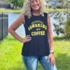 Womens Tank Tops Summer T Shirts Sleeveless Casual Loose Tunic Blouses