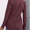 AUTOMET Women's Long Sleeve Shirts 2025 Fall Henley Dressy Casual Tops Trendy Blouses Cute TShirts Outfits Clothes